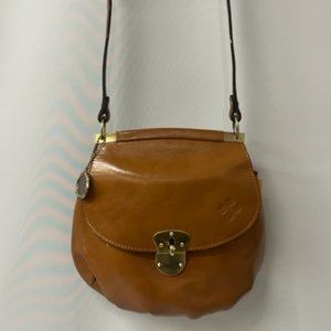Patricia Nash Veneto Crossbody in Tan, Heritage Collection- NEW WITH TAG